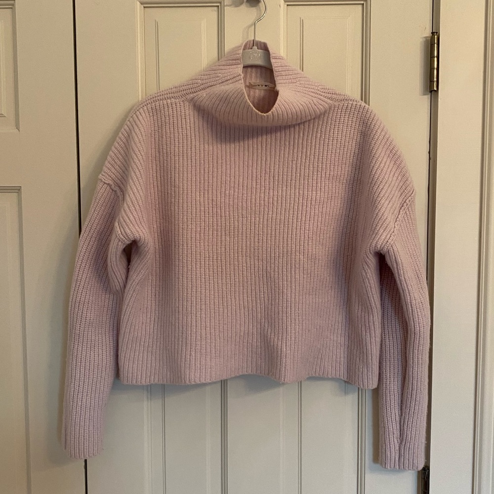 Alc Mock Turtleneck Sweater - image 1